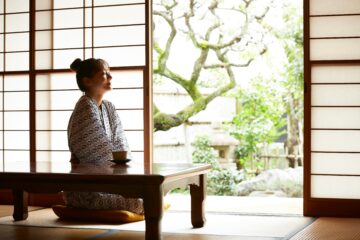 温泉でホッと一息